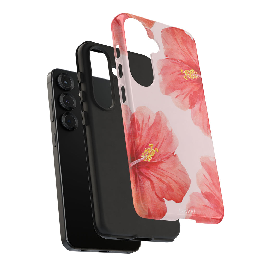 Watercolour Island Floral Hibiscus Case