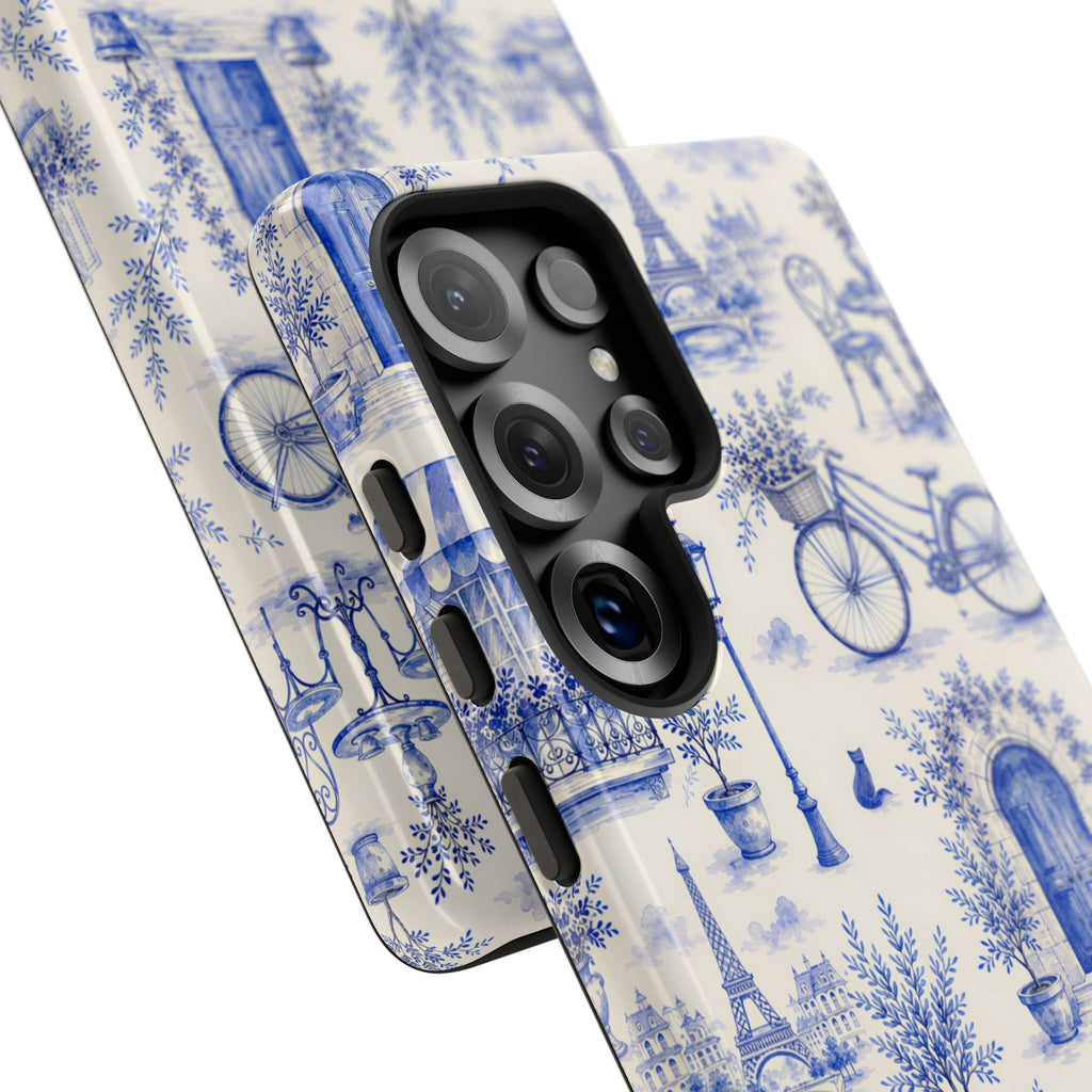 Paris Blue Toile Case