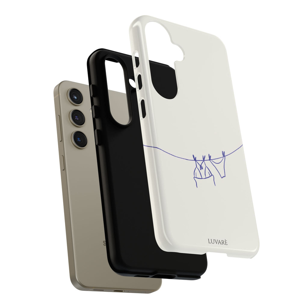 Blue Line Bikini Case