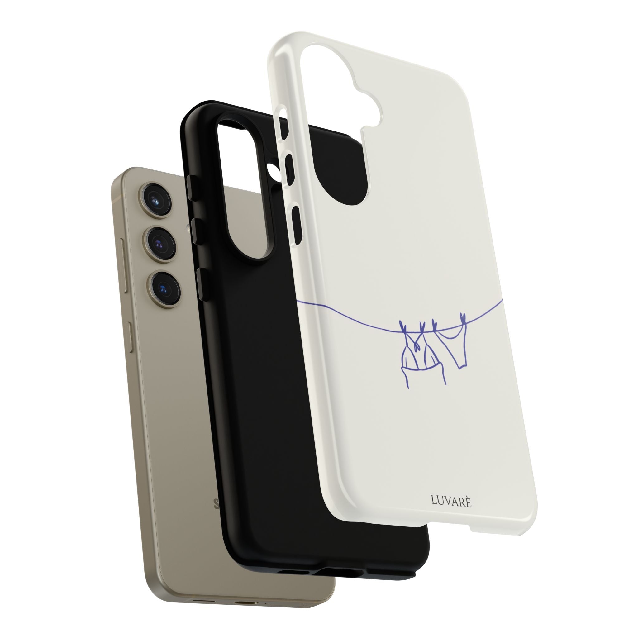 Blue Line Bikini Case