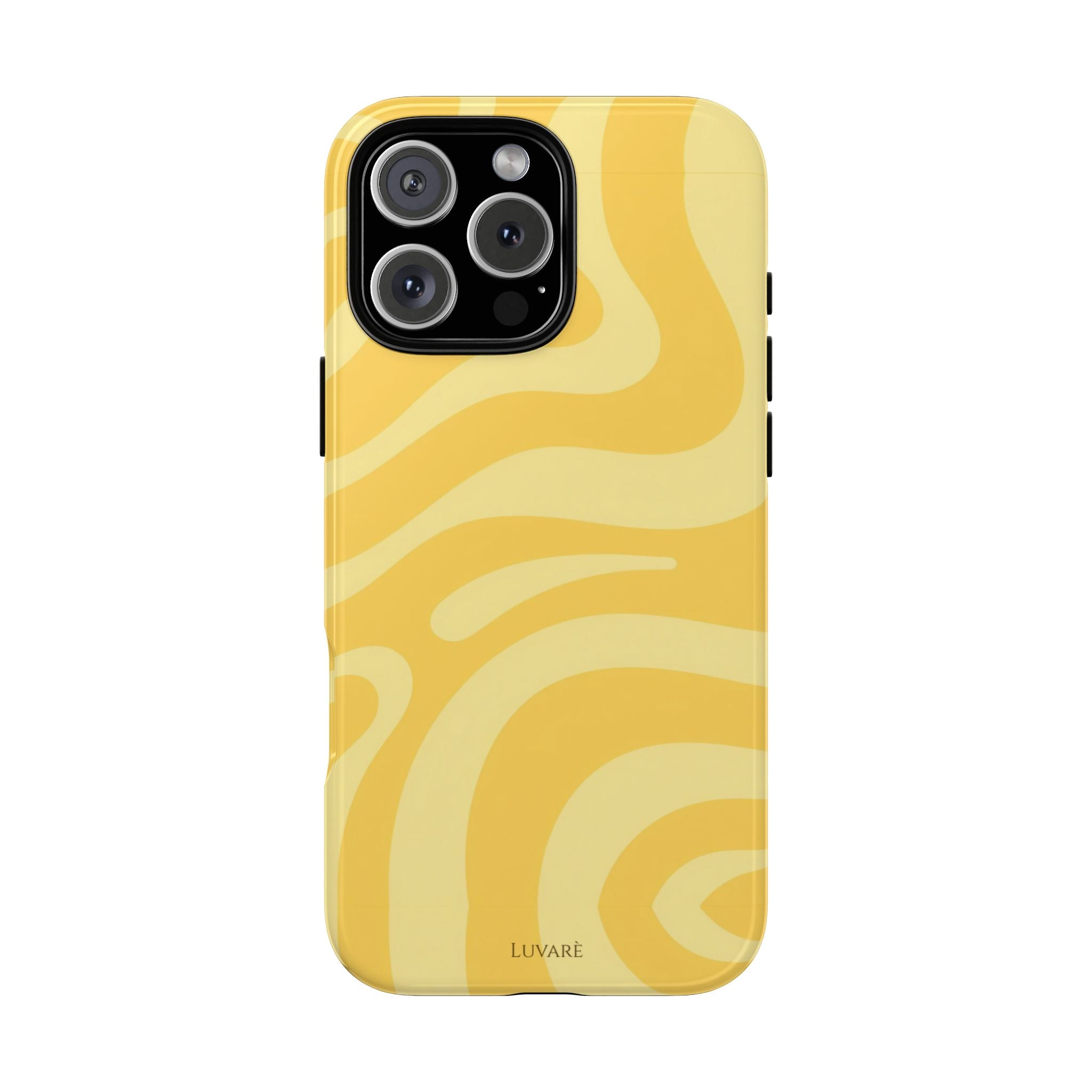 Yellow Retro Swirl Case