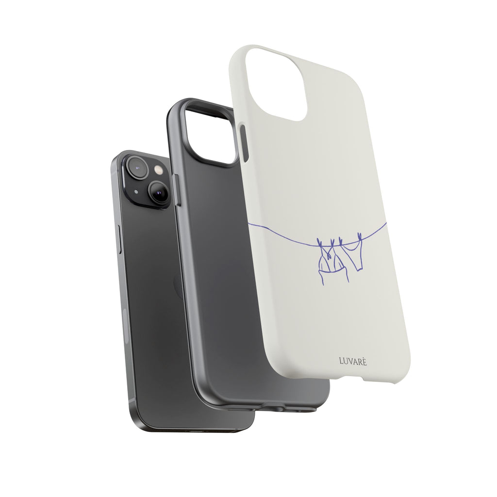 Blue Line Bikini Case