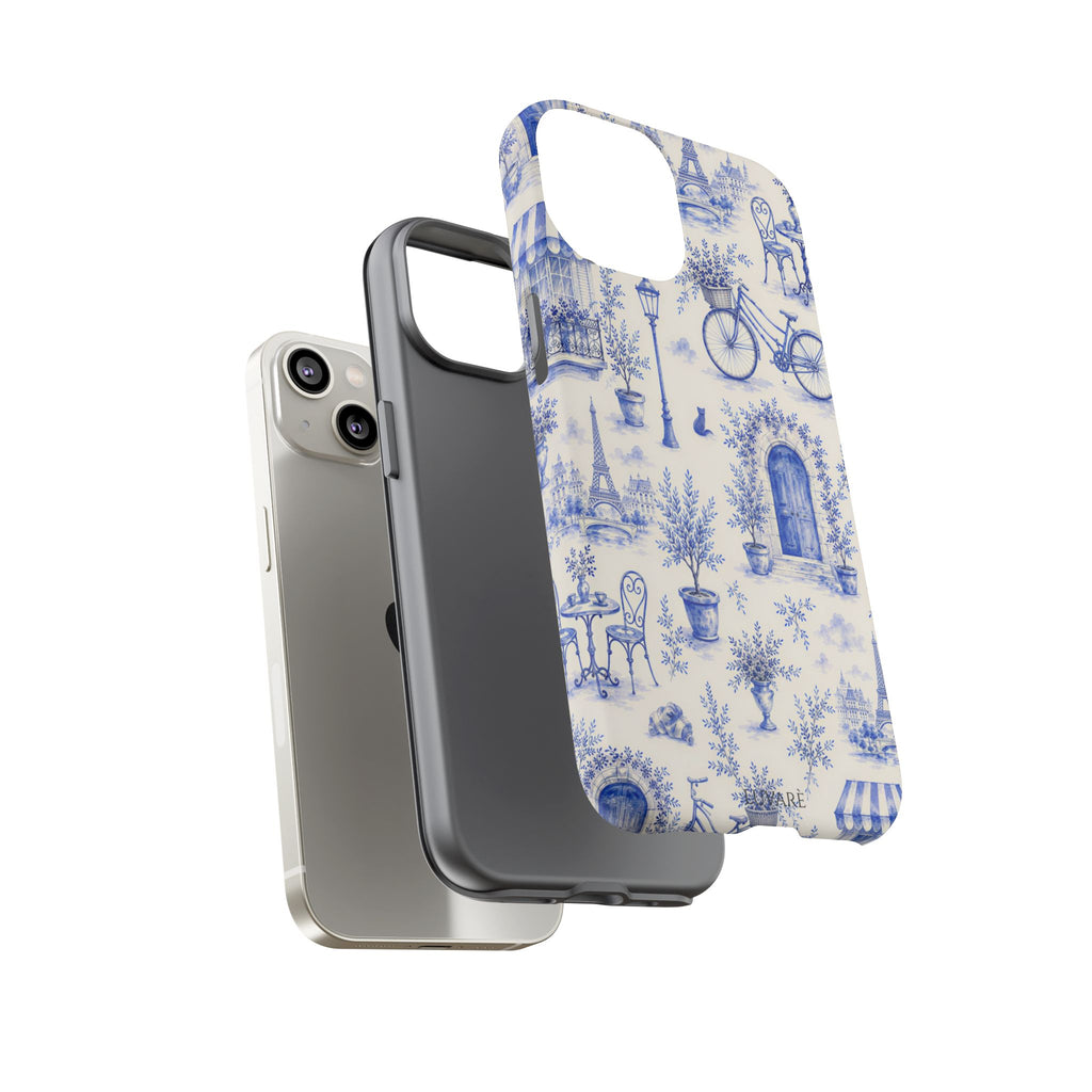 Paris Blue Toile Case