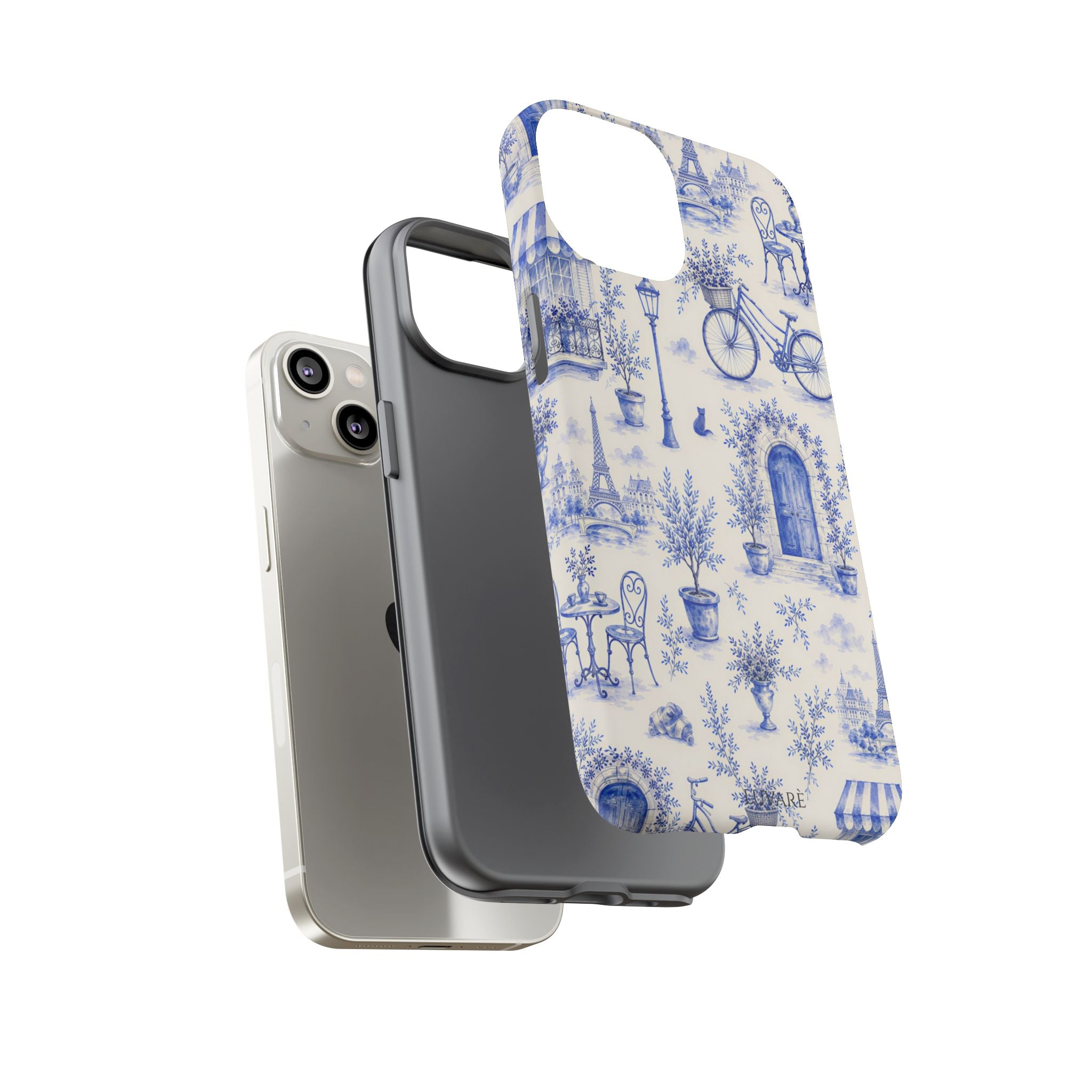 Paris Blue Toile Case