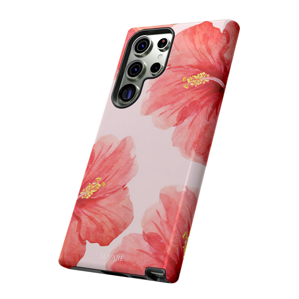 Watercolour Island Floral Hibiscus Case