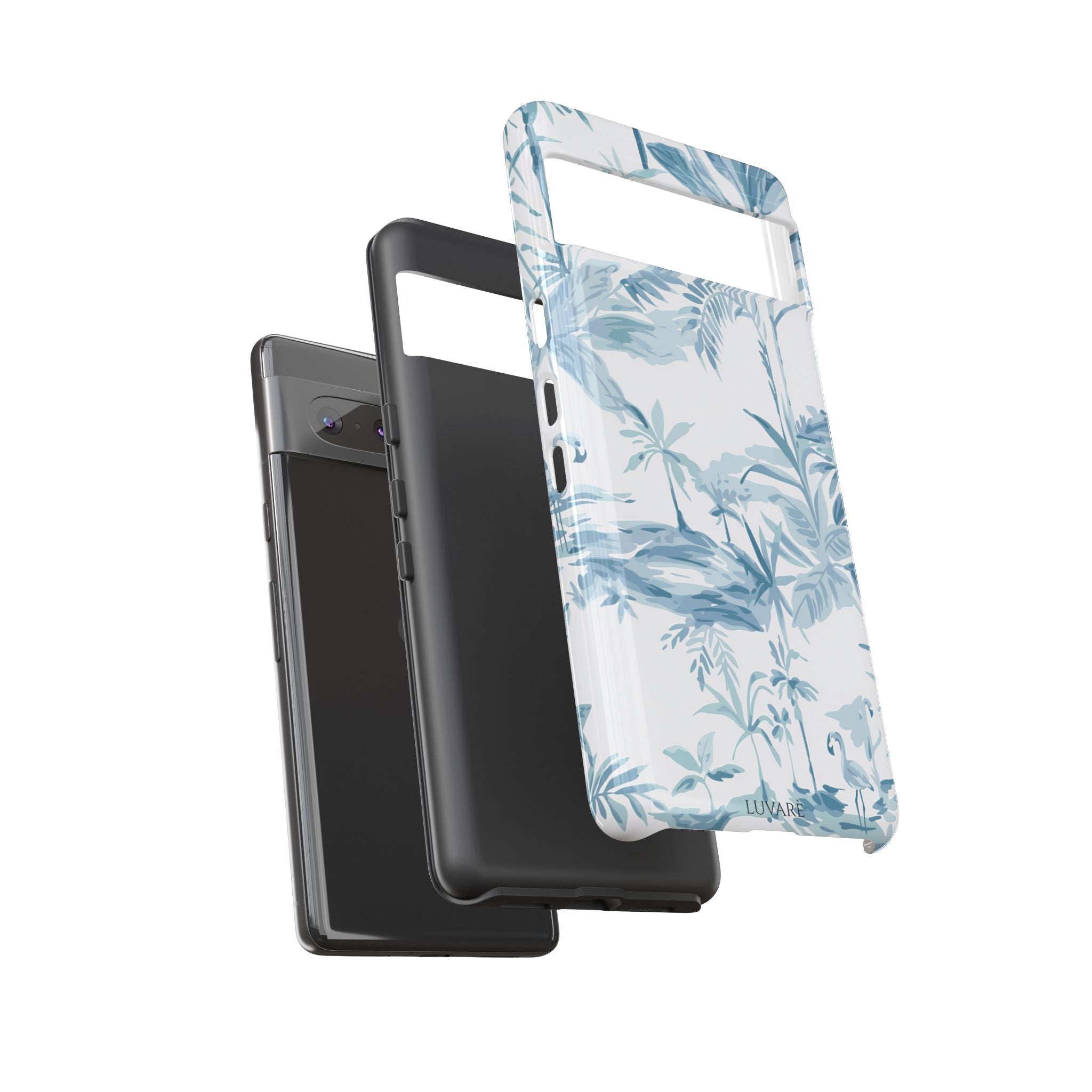 Tropical Palm Toile Case