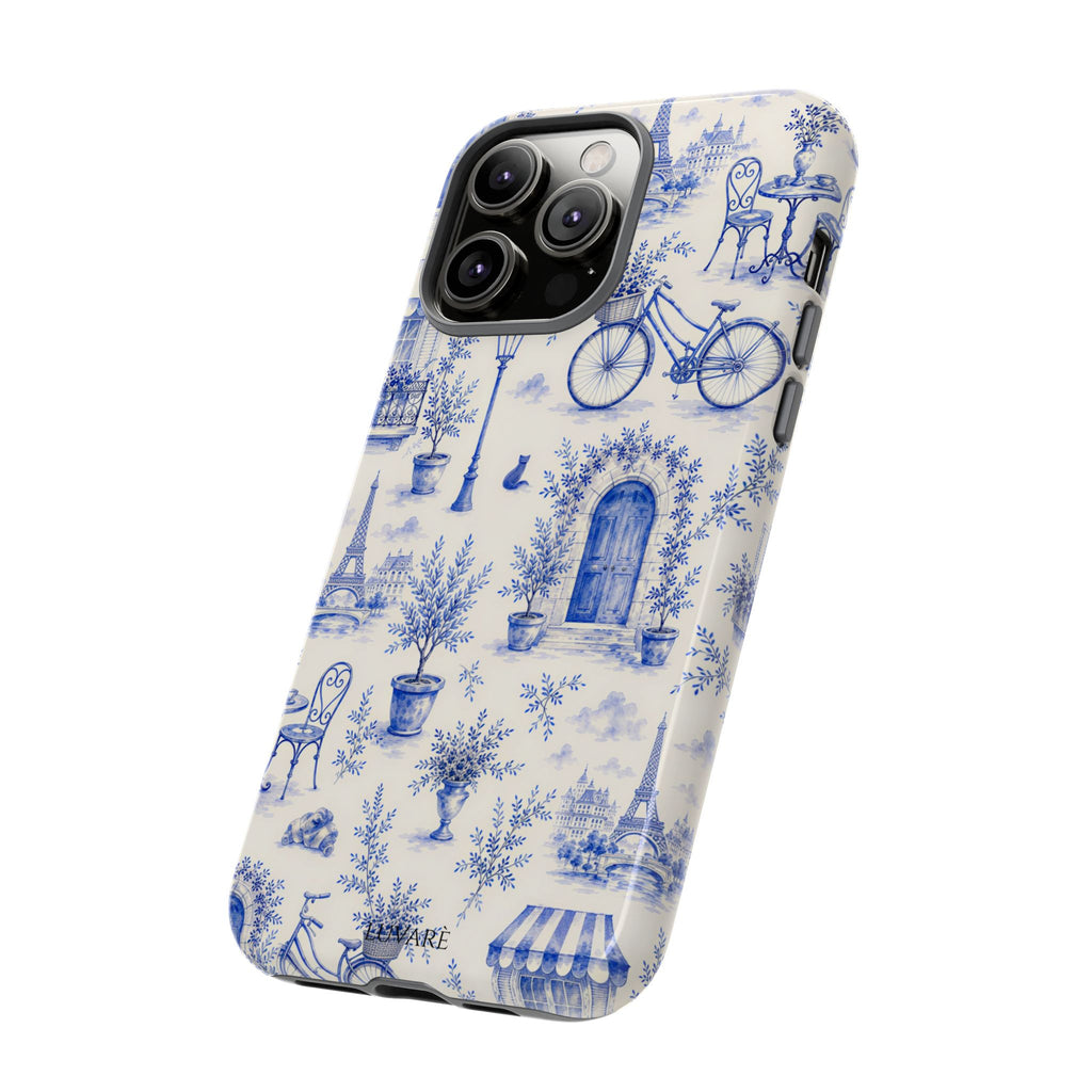Paris Blue Toile Case