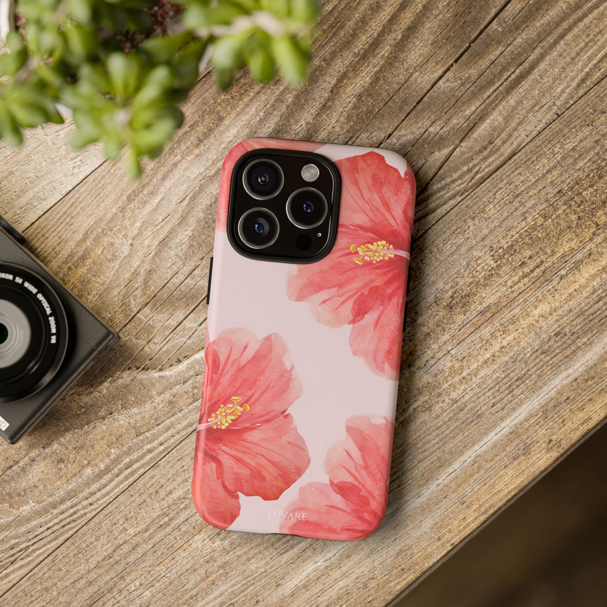 Watercolour Island Floral Hibiscus Case