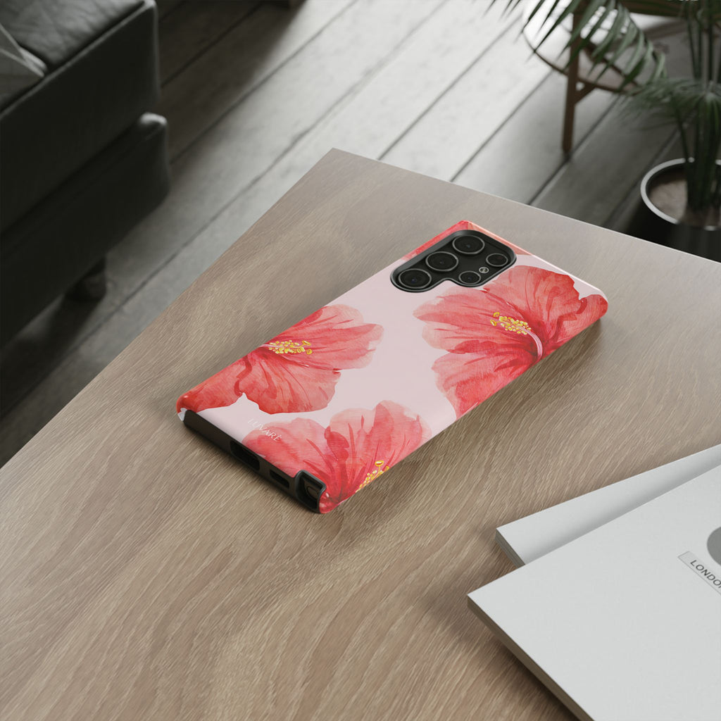 Watercolour Island Floral Hibiscus Case