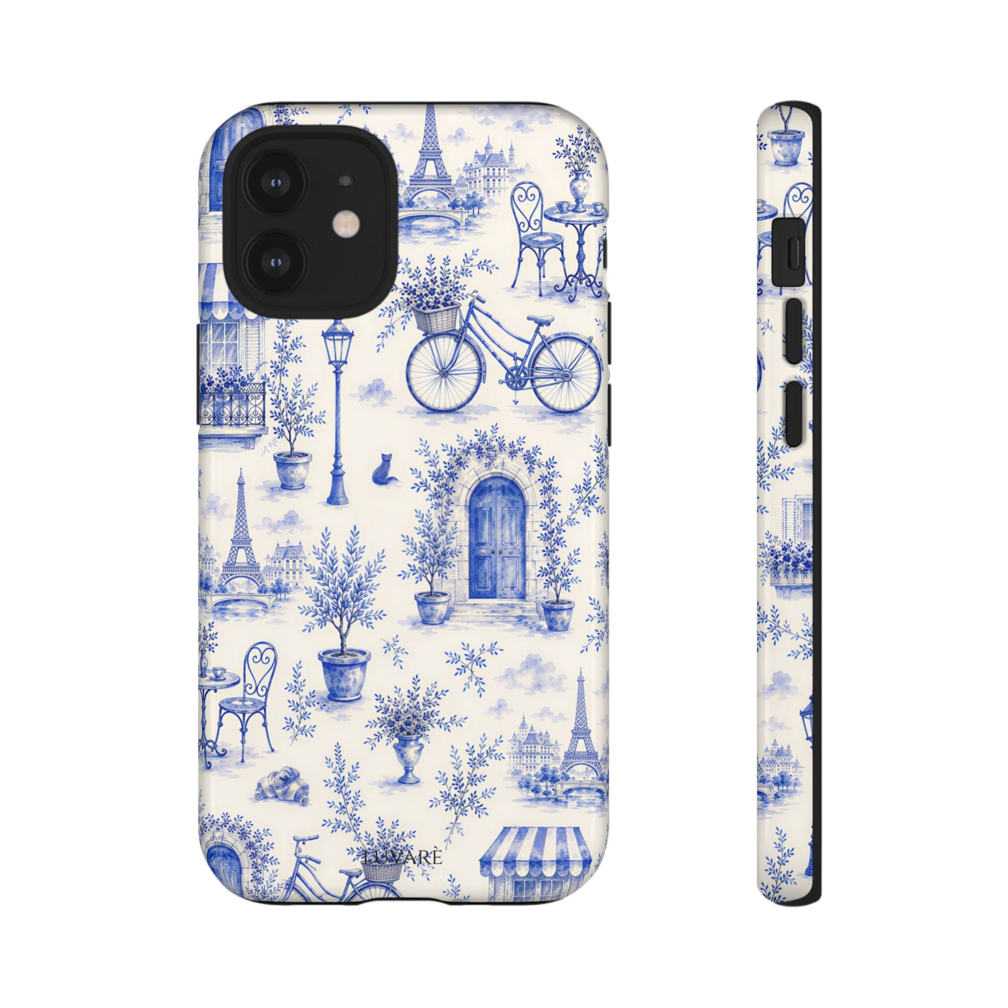 Paris Blue Toile Case