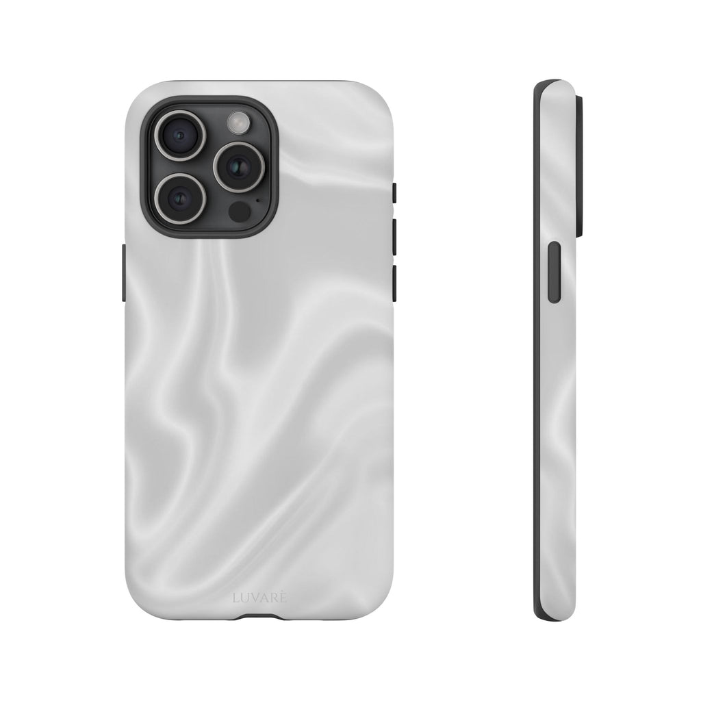 Pearl Marble Tough Phone Case — Durable Slim Impact Protection