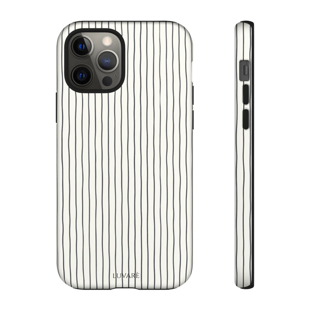 Black Pinstripe Case