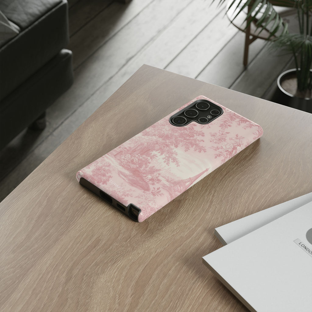 Pink Vintage Toile Case