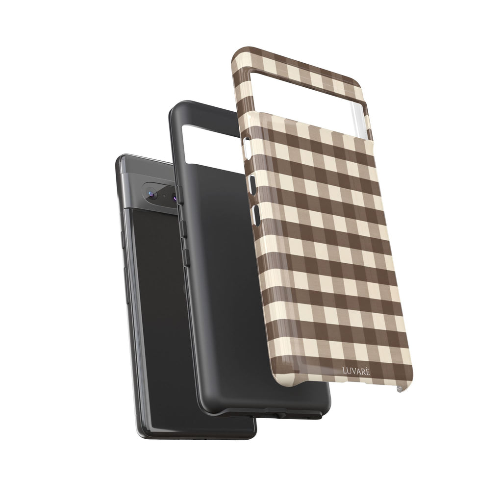 Brown Buffalo Plaid Case
