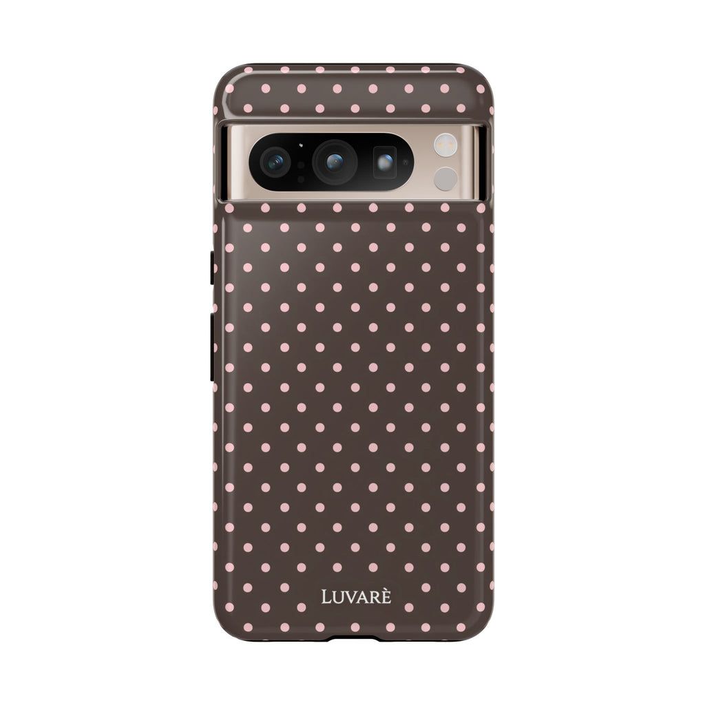 Brown Polka Dot Phone Case