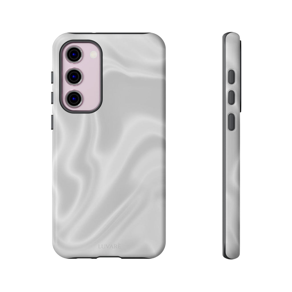 Pearl Marble Tough Phone Case — Durable Slim Impact Protection