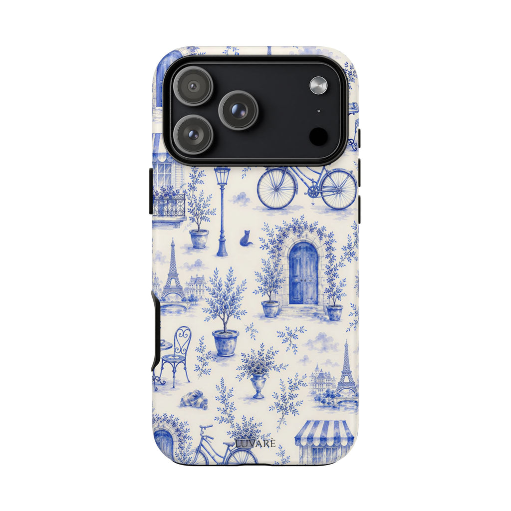 Paris Blue Toile Case