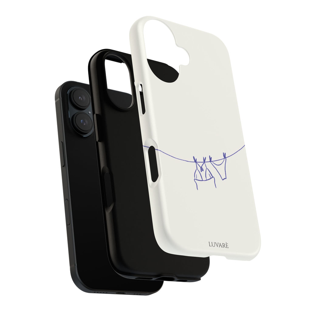 Blue Line Bikini Case
