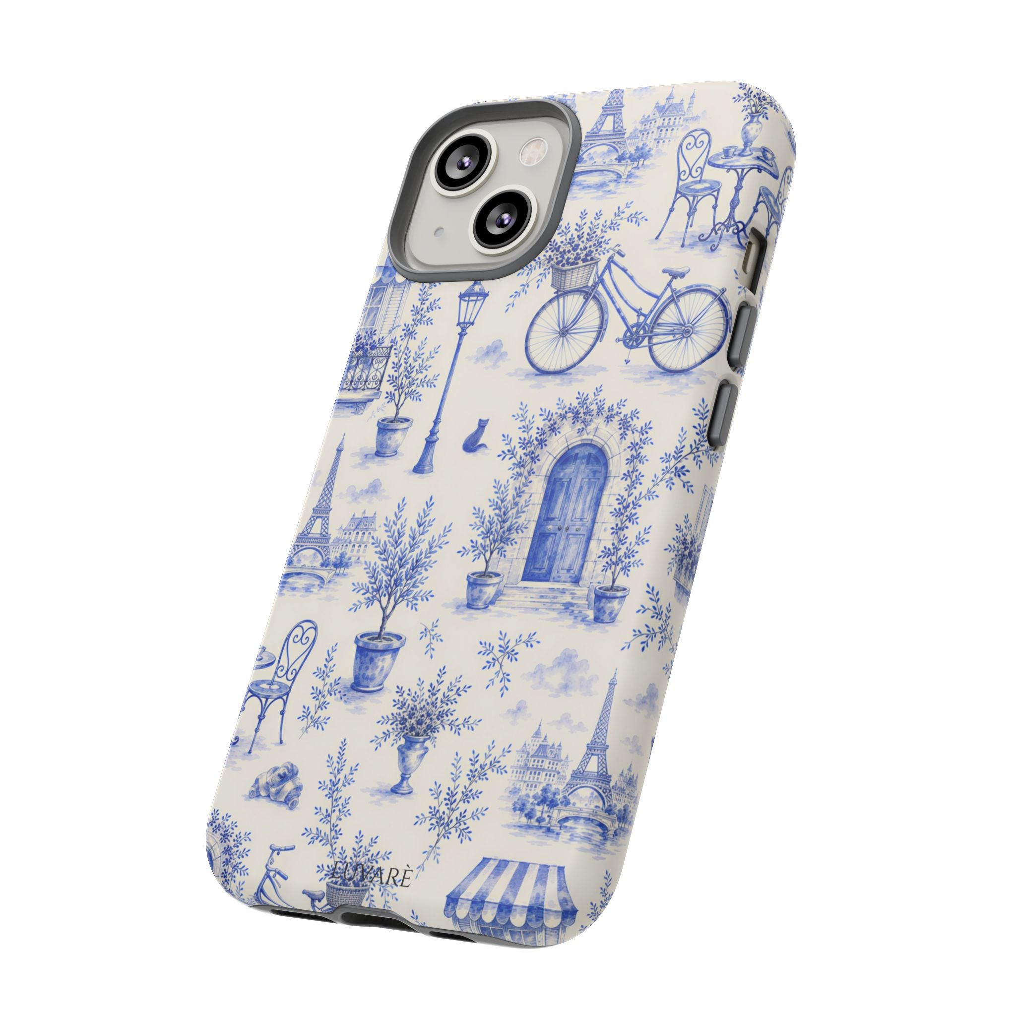 Paris Blue Toile Case