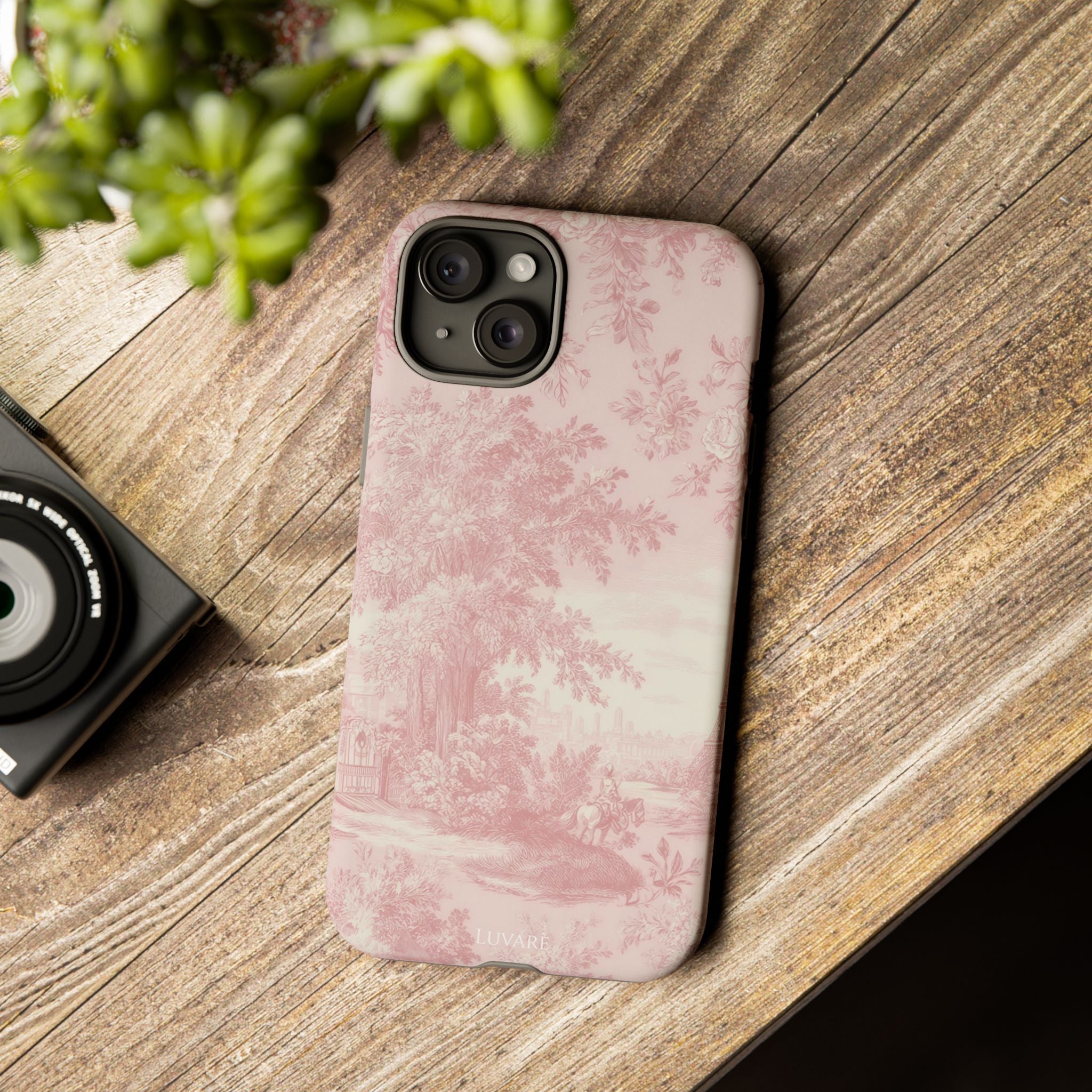 Pink Vintage Toile Case