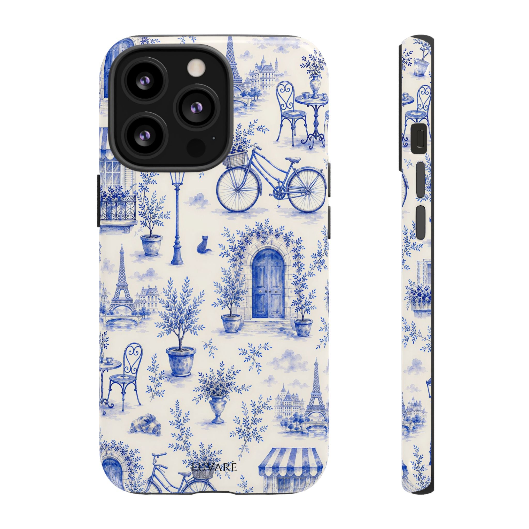 Paris Blue Toile Case