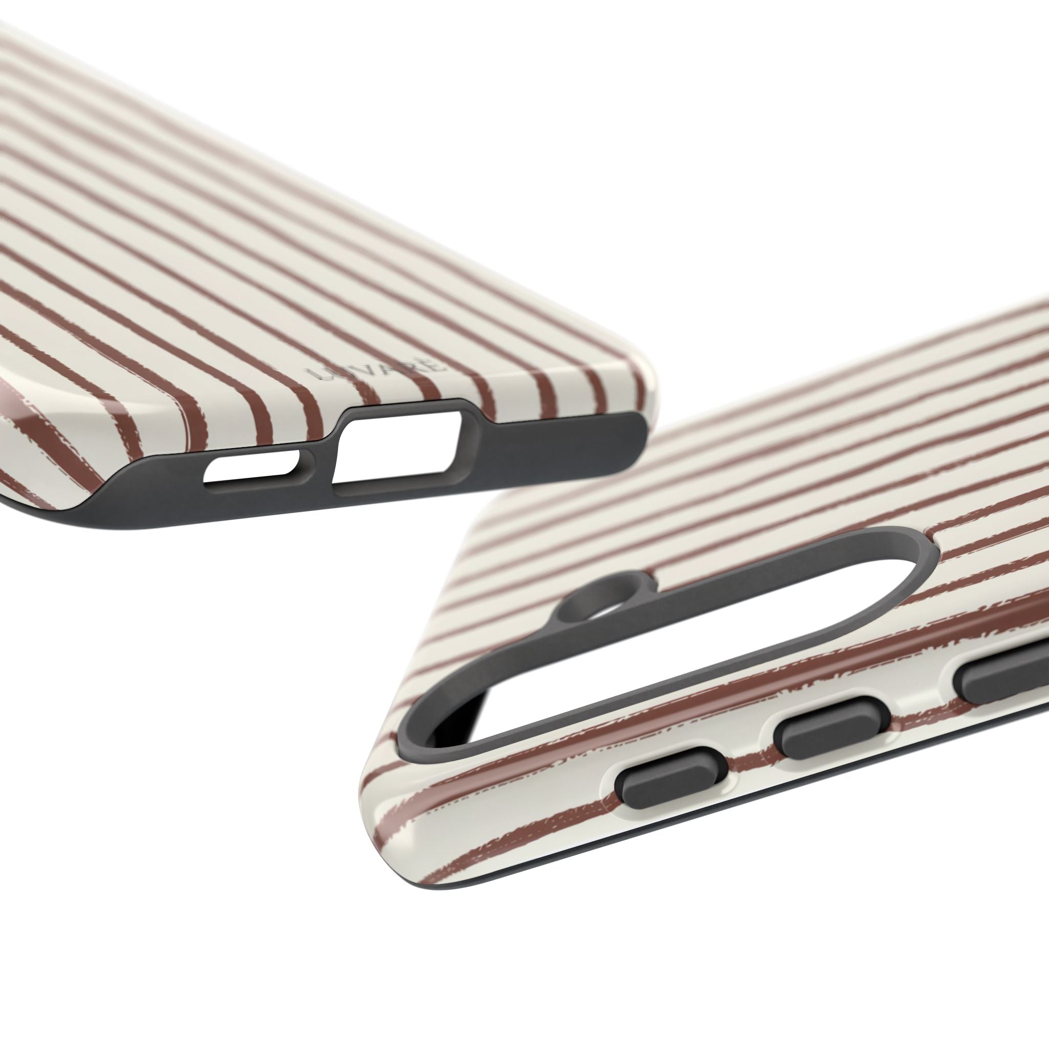 Brown Drawn Stripe Case