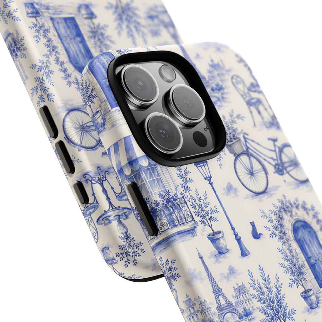 Paris Blue Toile Case