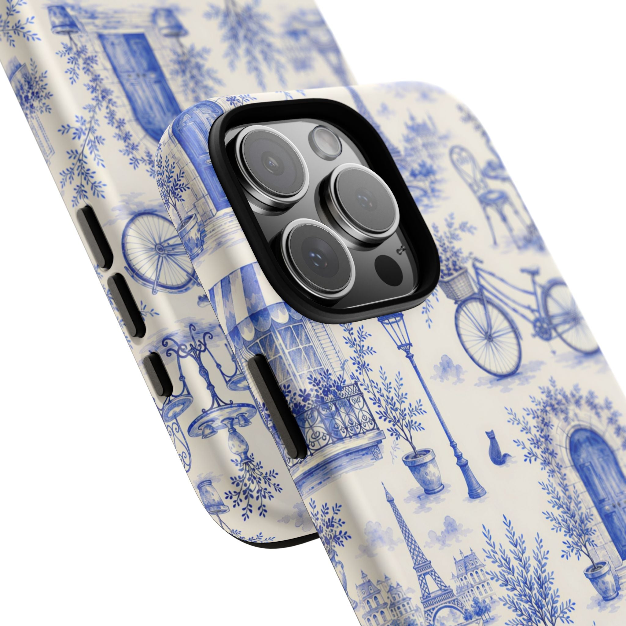 Paris Blue Toile Case