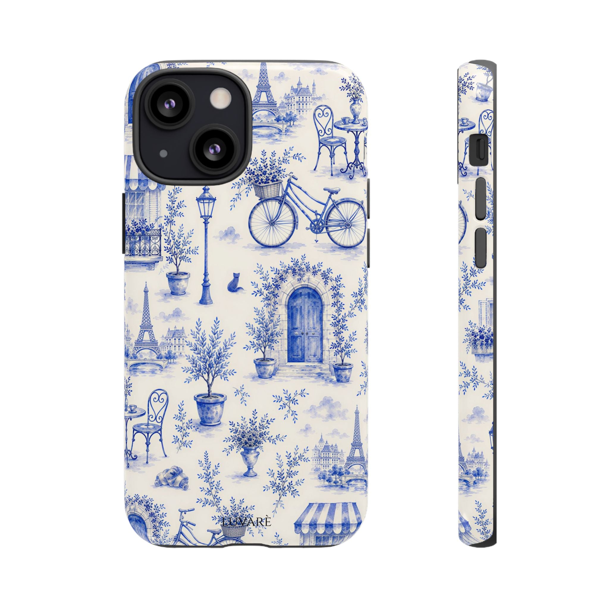 Paris Blue Toile Case