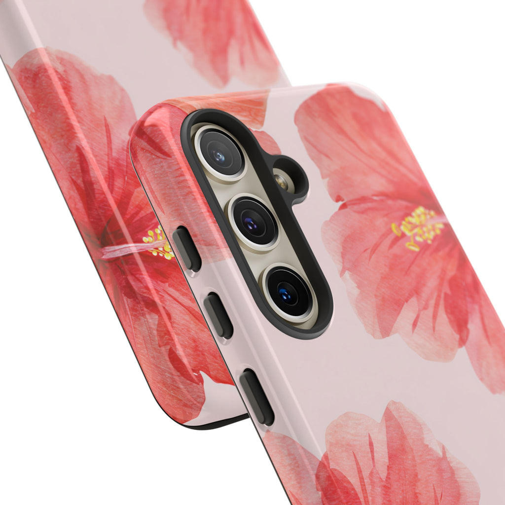 Watercolour Island Floral Hibiscus Case
