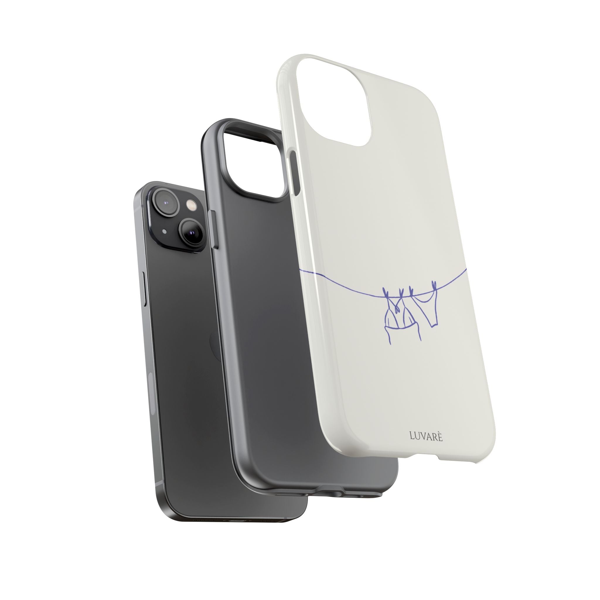 Blue Line Bikini Case