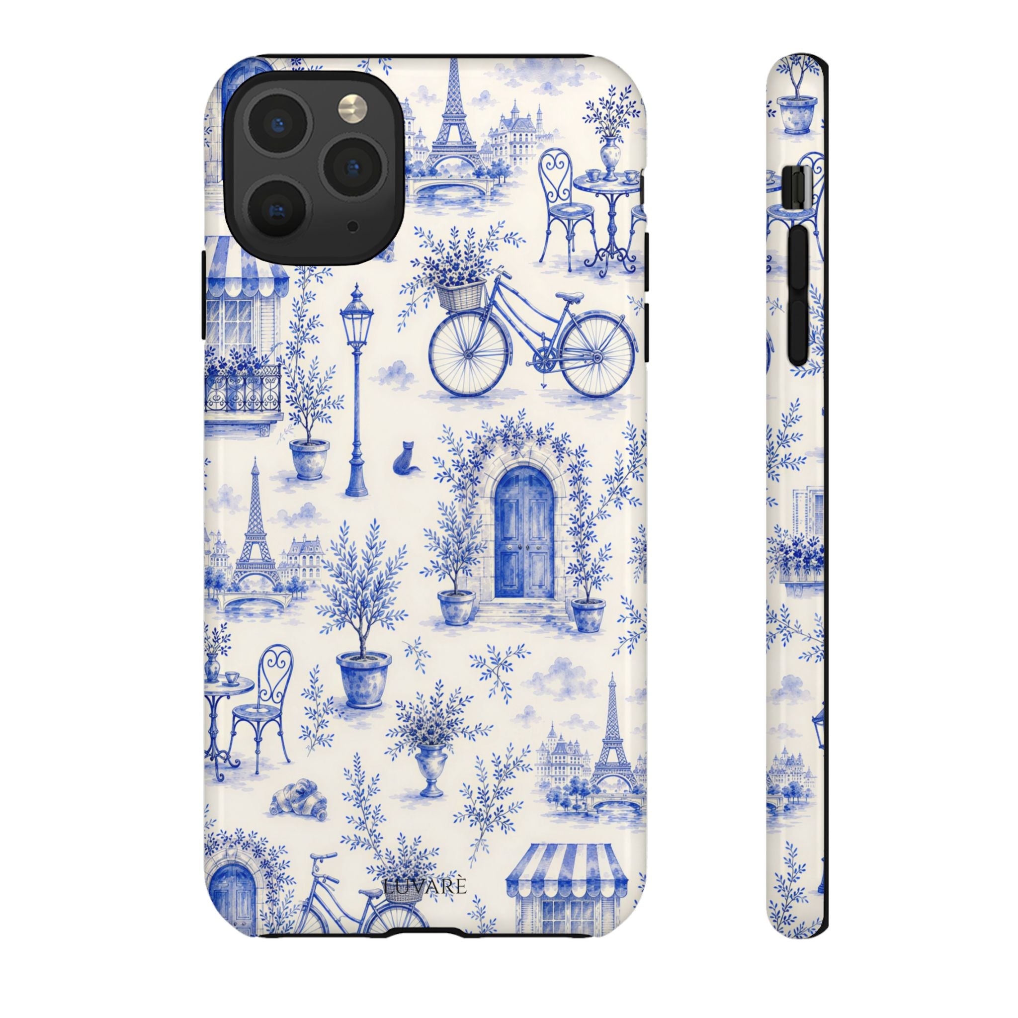 Paris Blue Toile Case