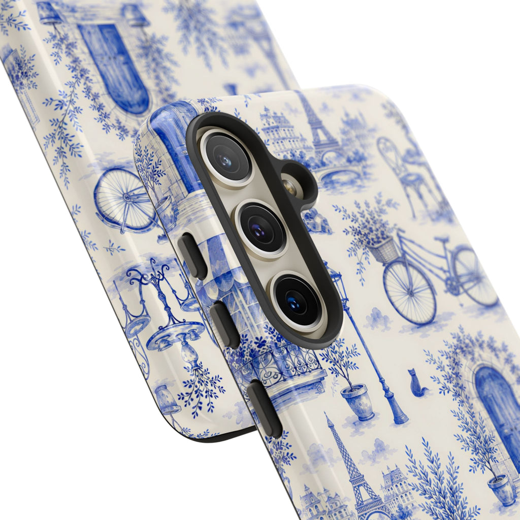 Paris Blue Toile Case