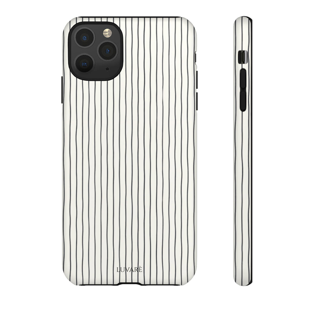 Black Pinstripe Case