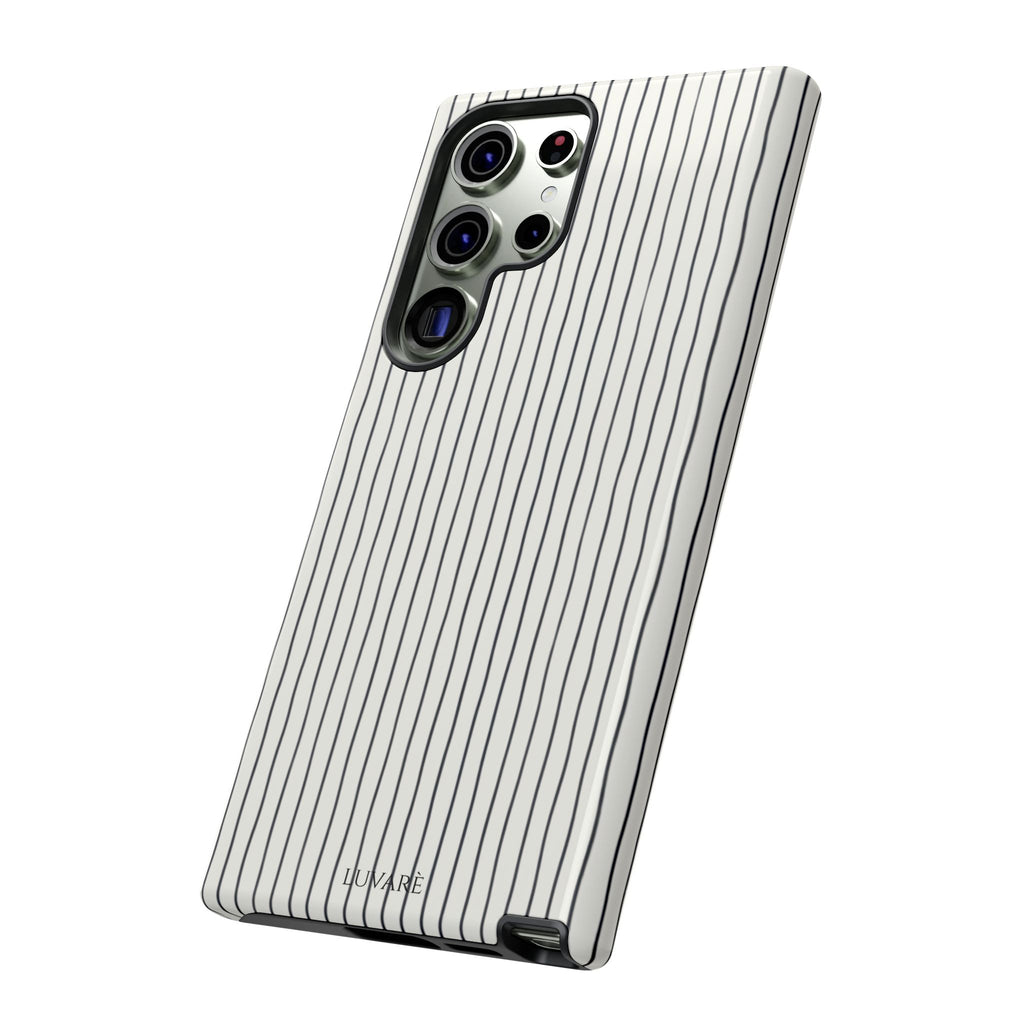 Black Pinstripe Case