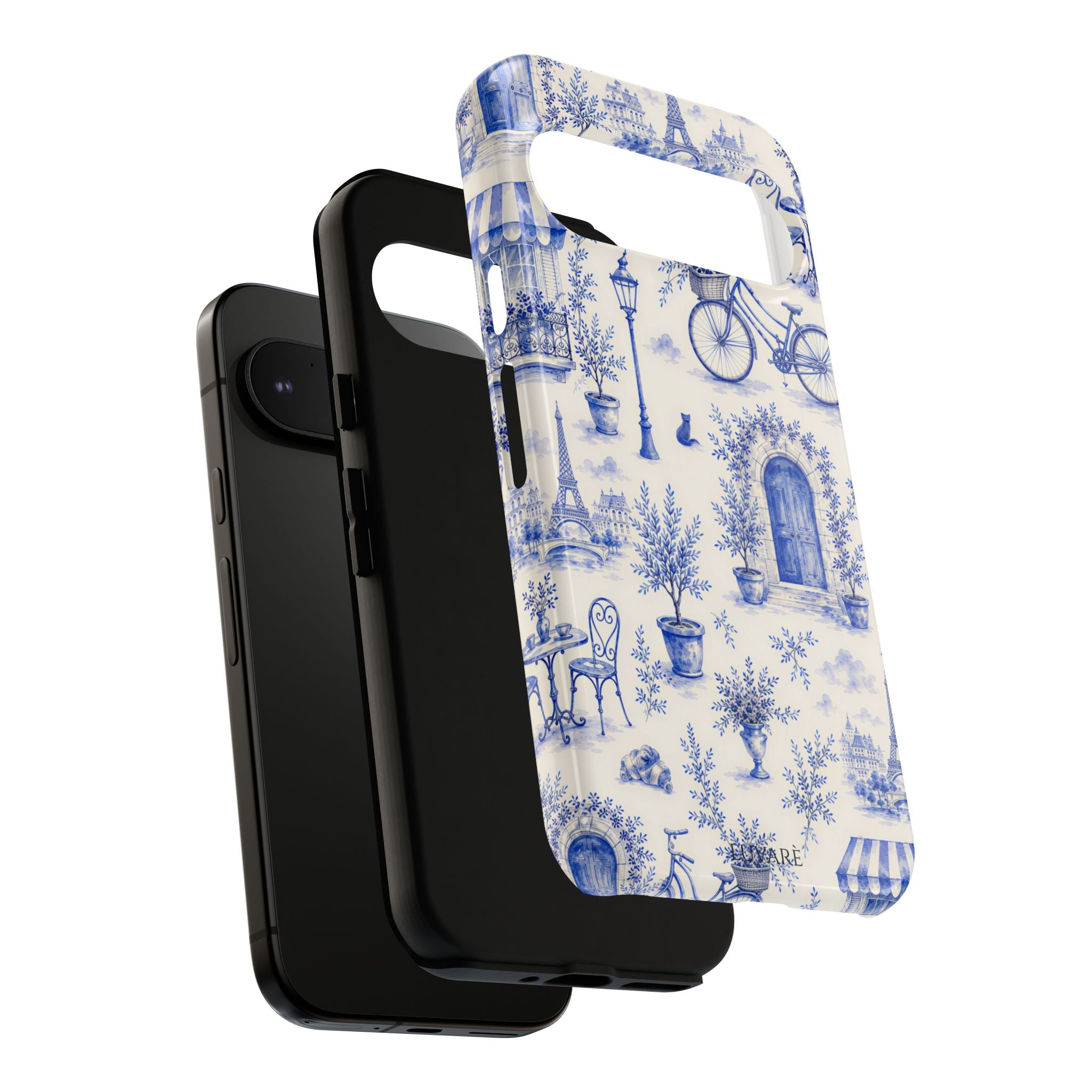Paris Blue Toile Case