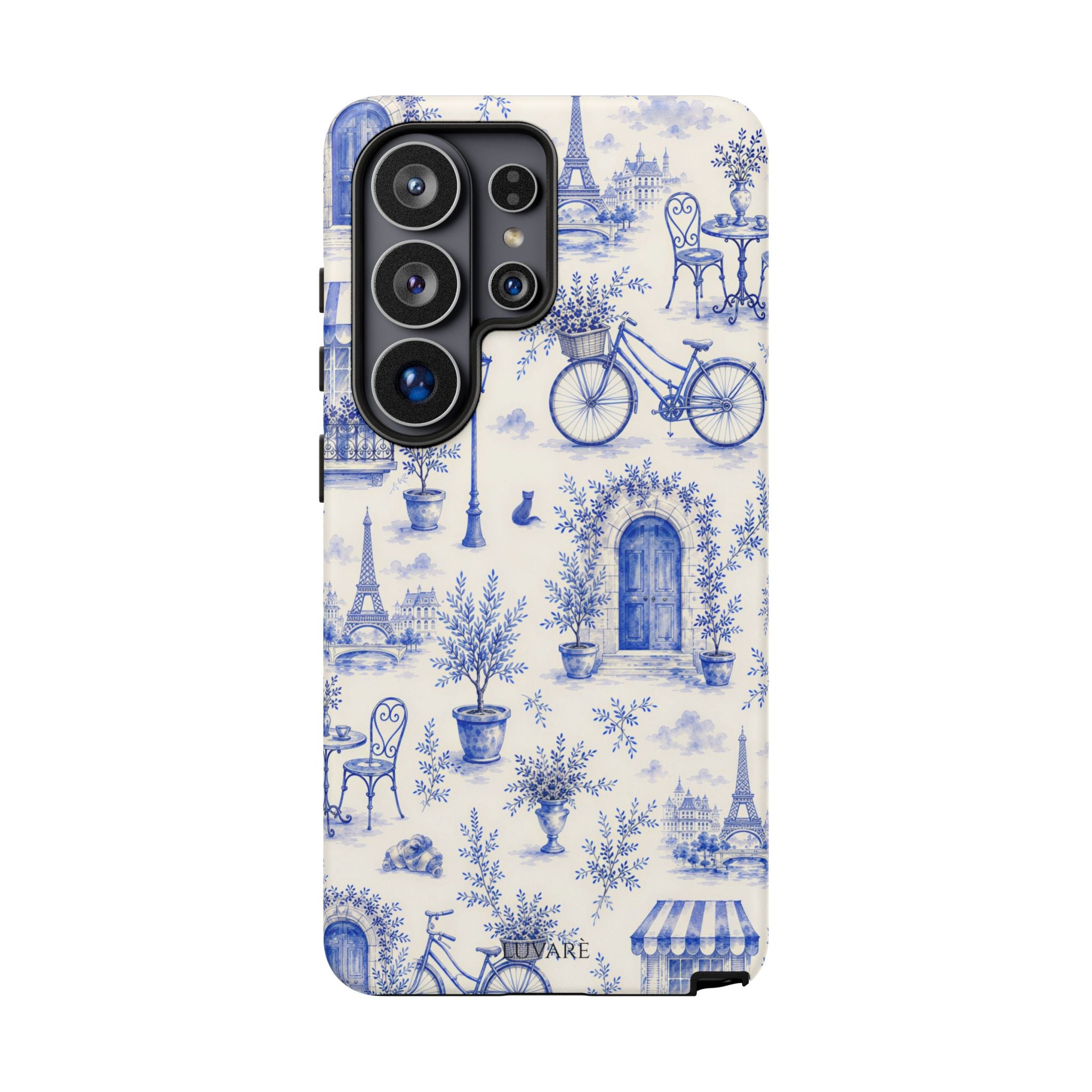 Paris Blue Toile Case