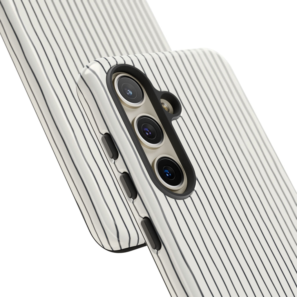 Black Pinstripe Case