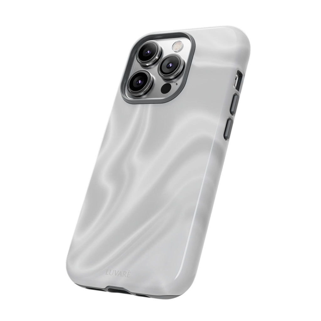 Pearl Marble Tough Phone Case — Durable Slim Impact Protection