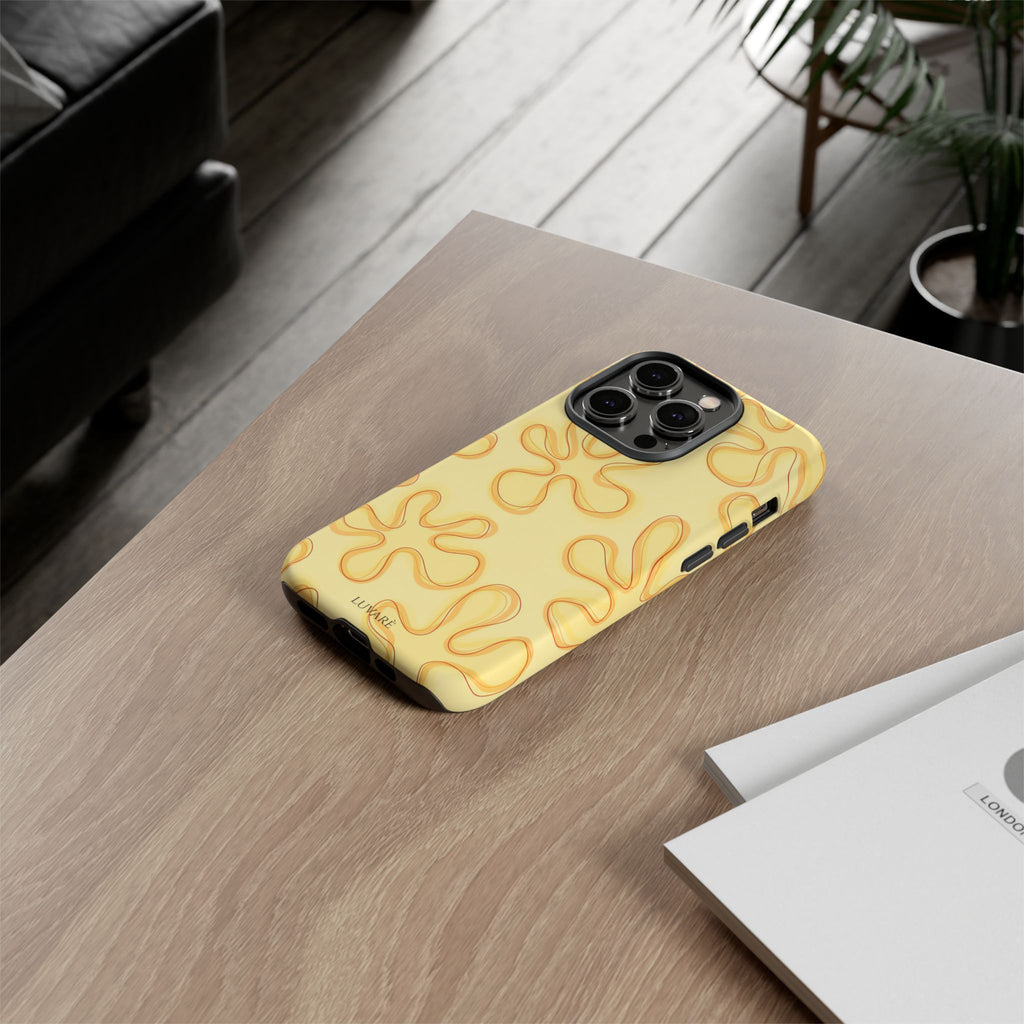 Yellow Flower Retro Case