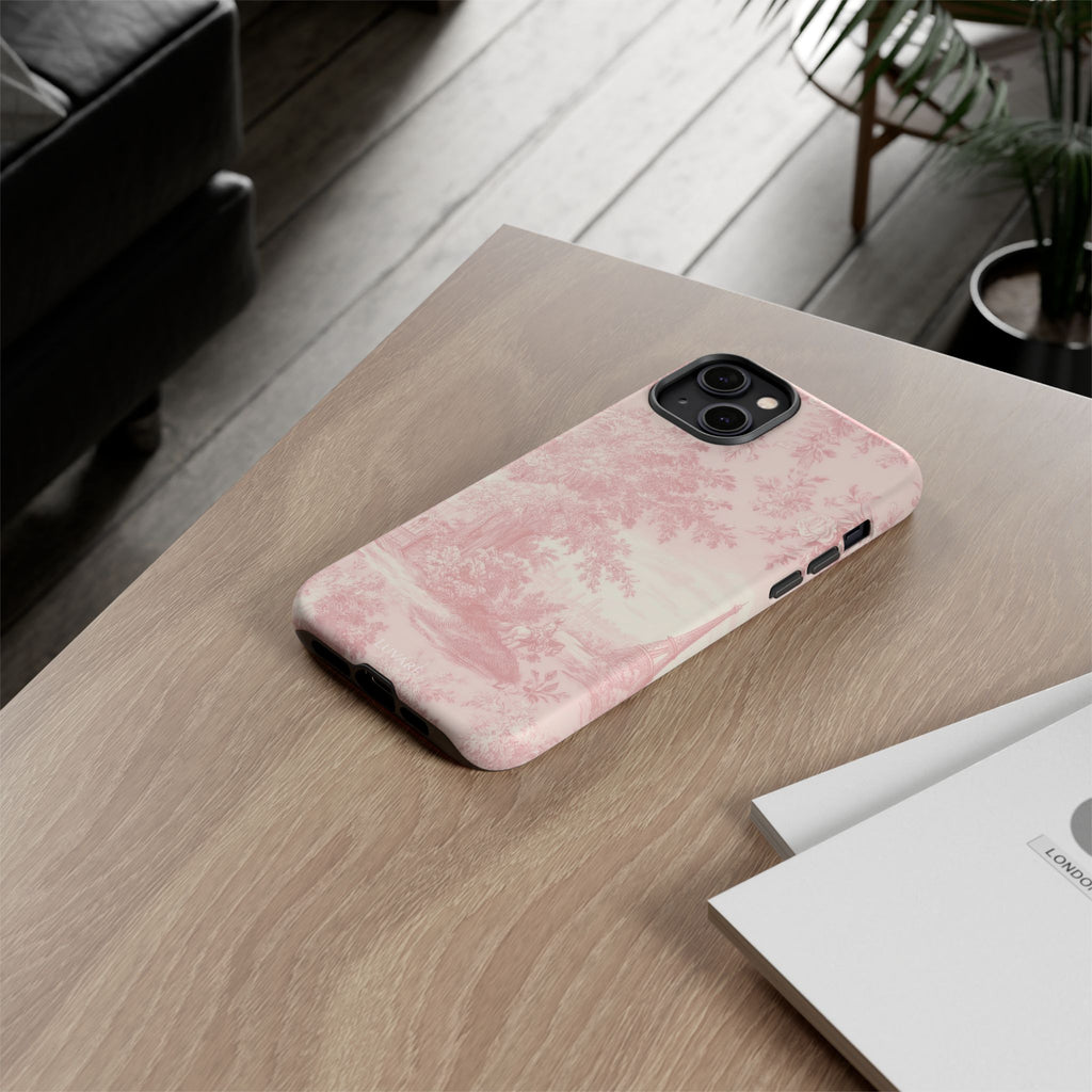 Pink Vintage Toile Case