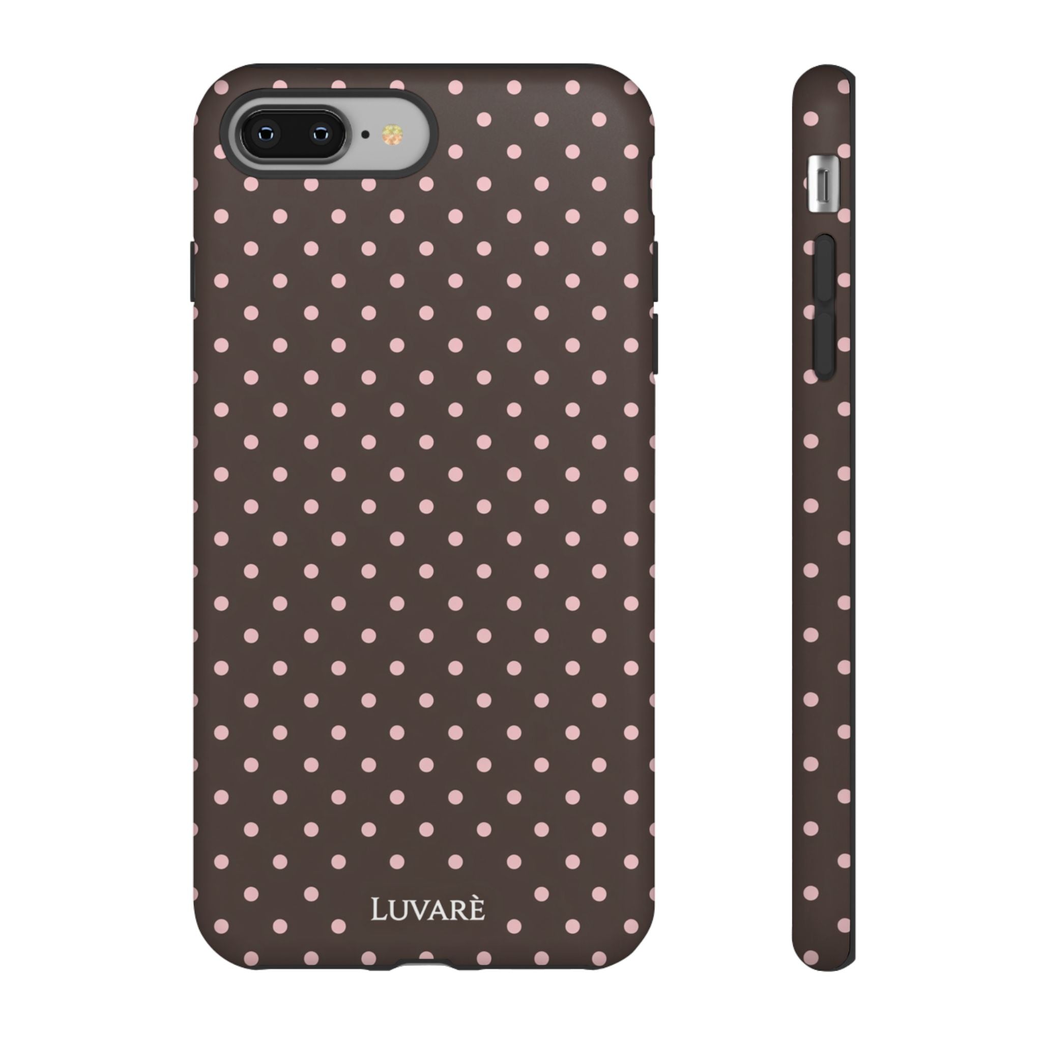 Brown Polka Dot Phone Case