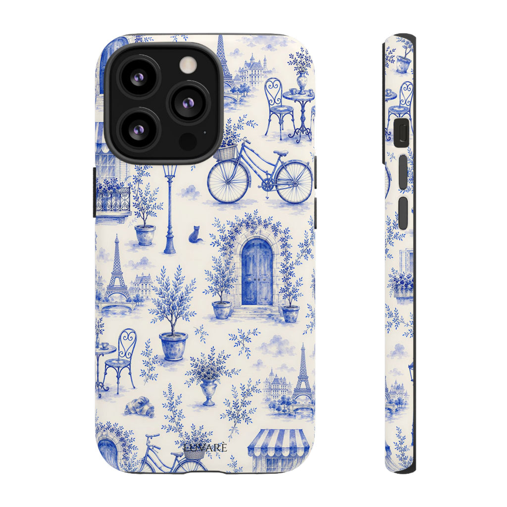 Paris Blue Toile Case