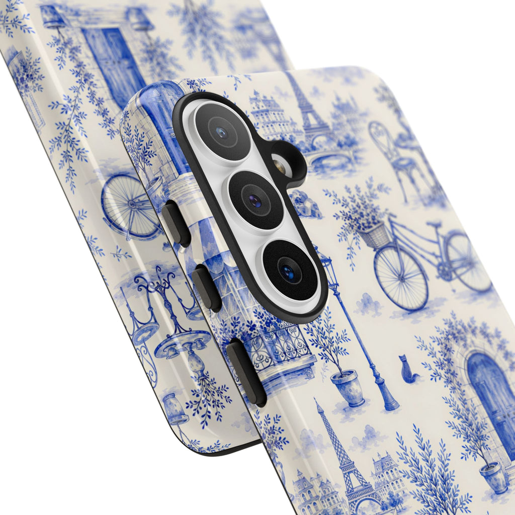 Paris Blue Toile Case