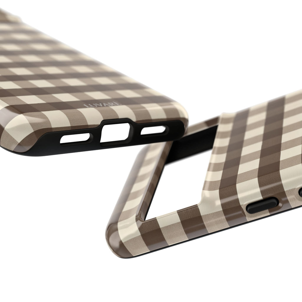 Brown Buffalo Plaid Case