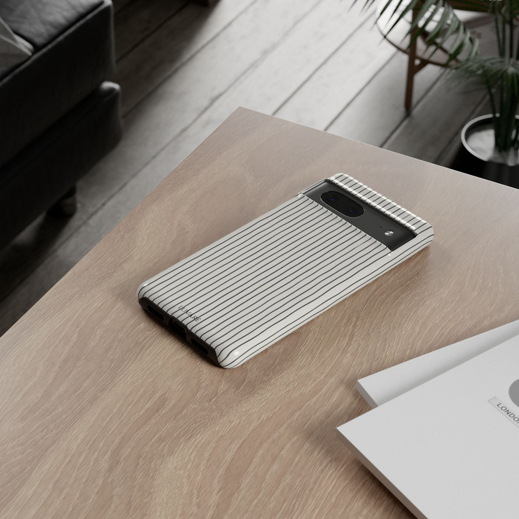Black Pinstripe Case