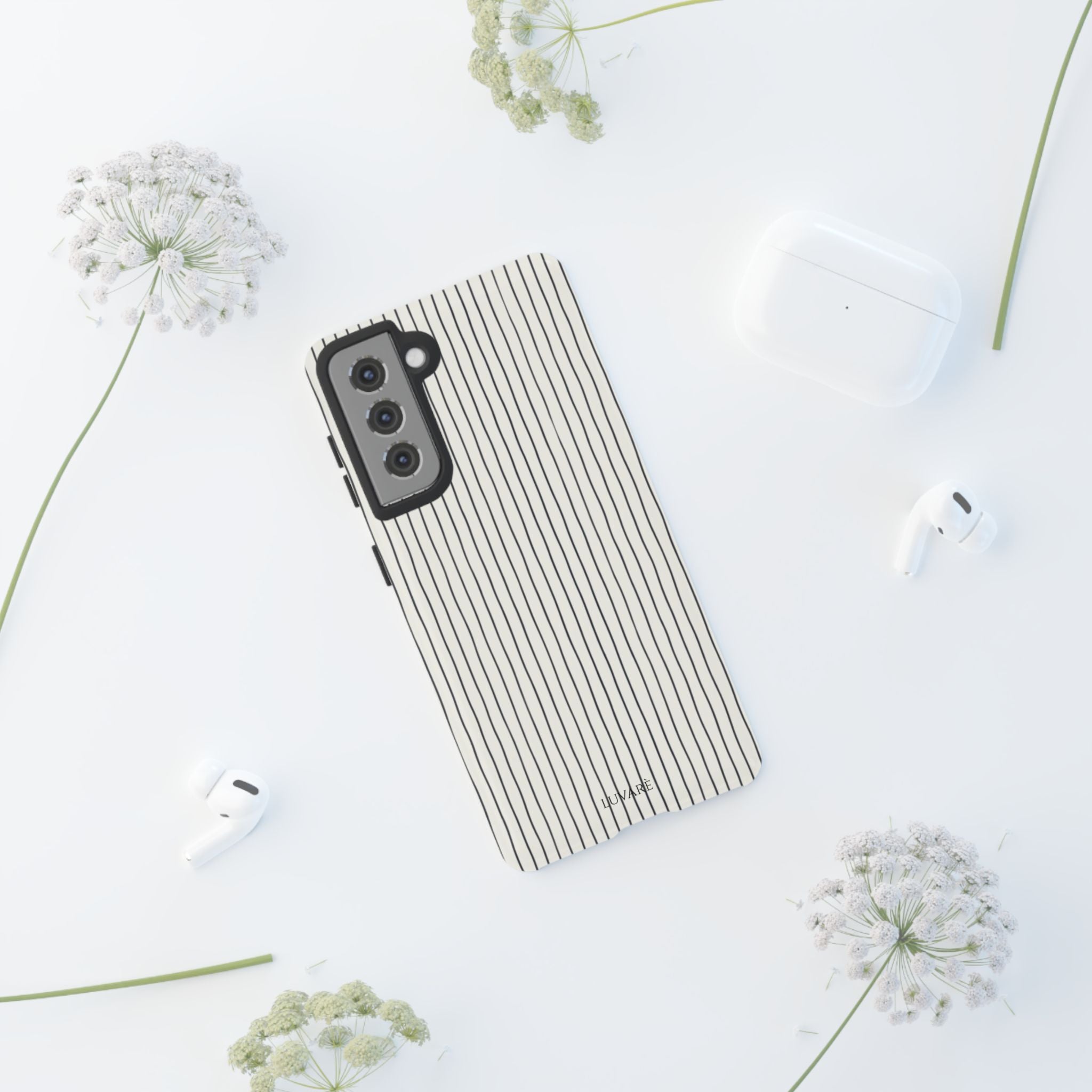 Black Pinstripe Case