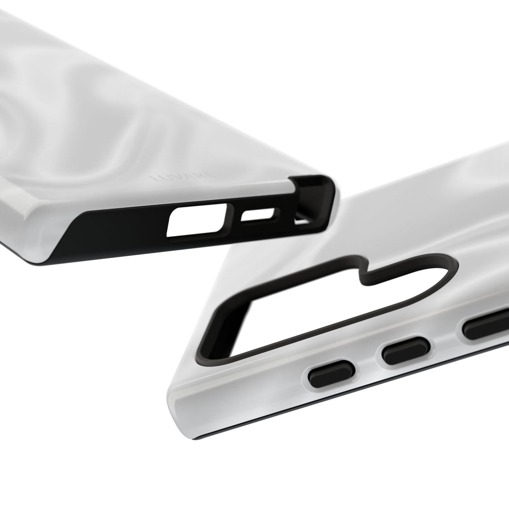 Pearl Marble Tough Phone Case — Durable Slim Impact Protection
