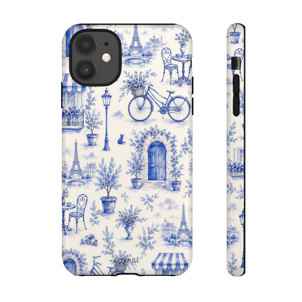 Paris Blue Toile Case