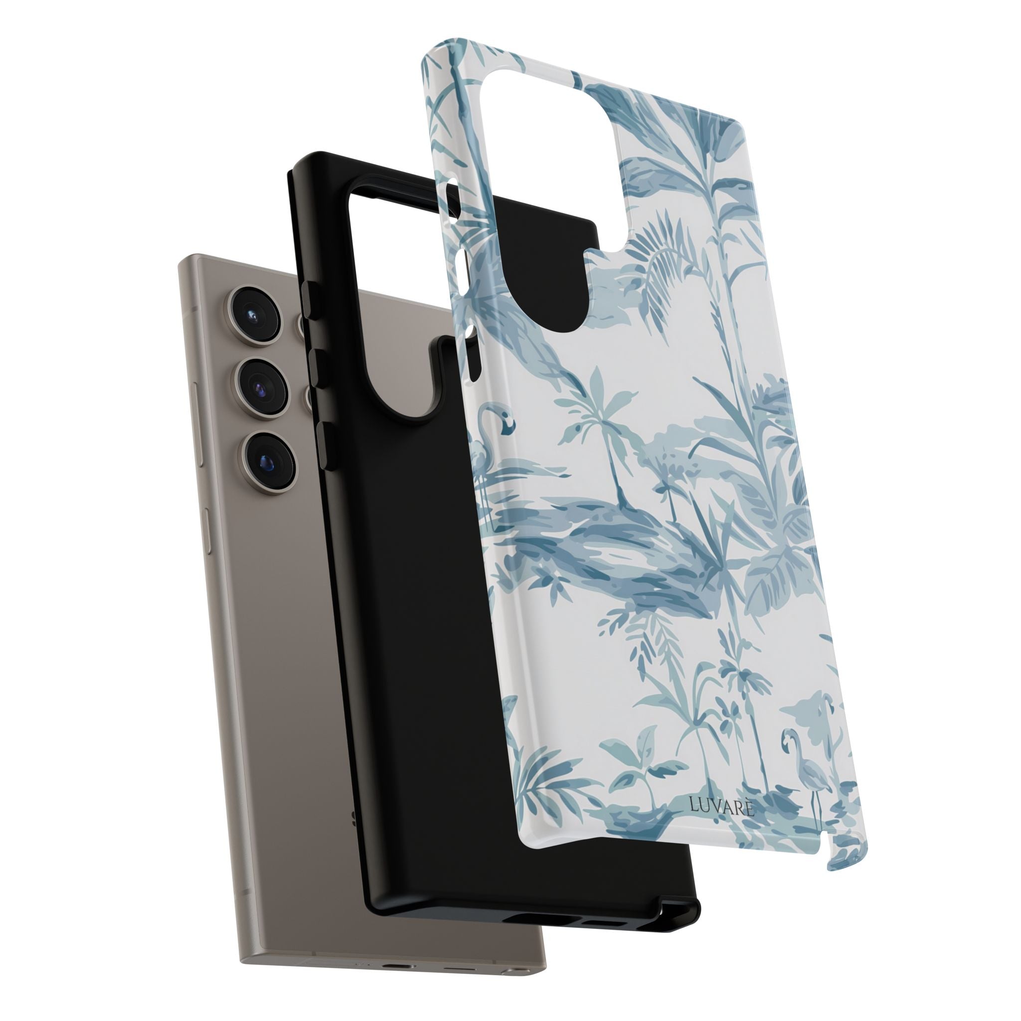 Tropical Palm Toile Case